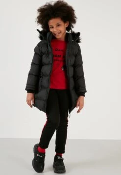 LELA Regular Fit - Winterjas - Black