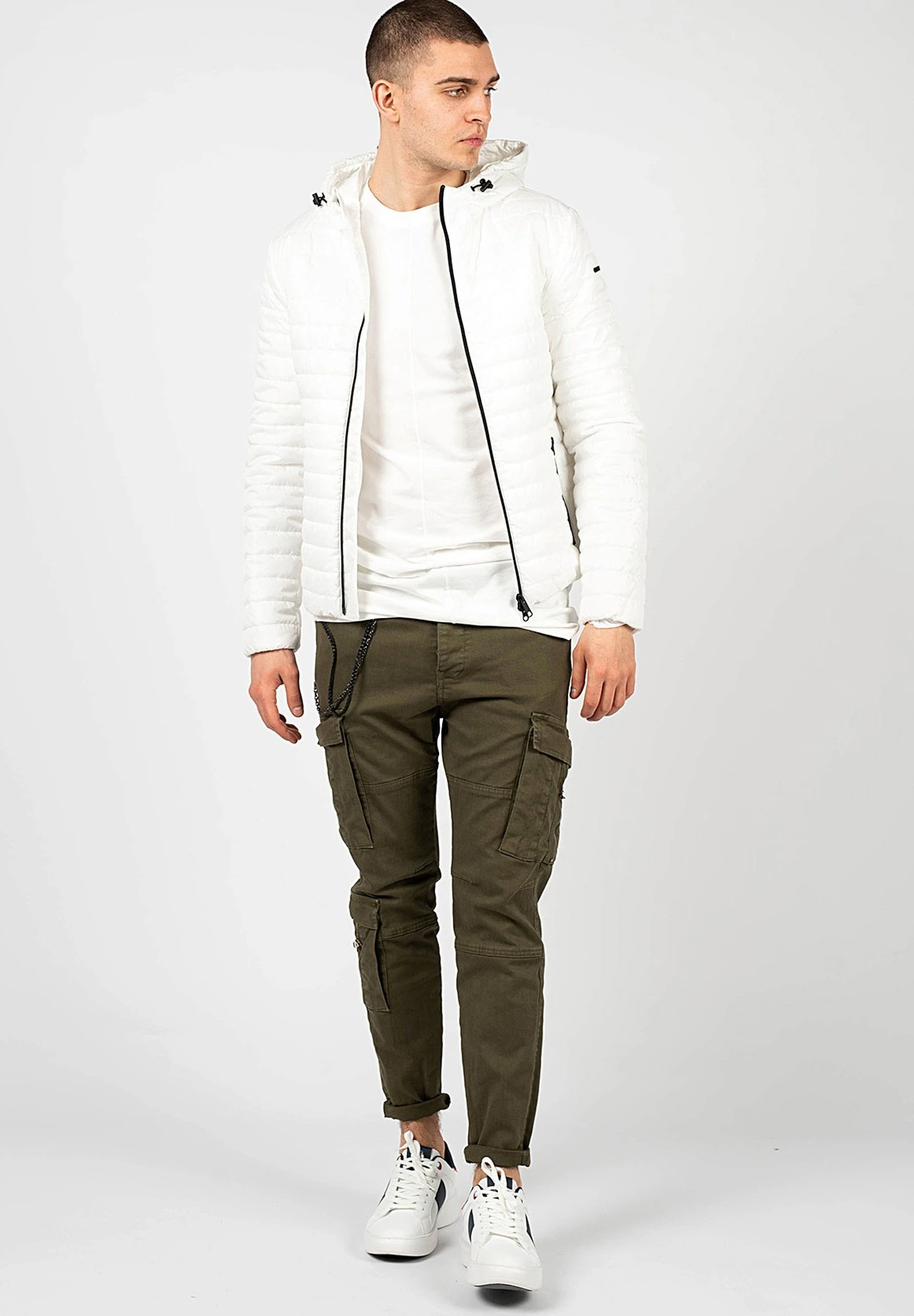 Geox Wilmer - Jas - Weiß 2 Geox Wilmer - Jas - Weiß - Afbeelding 2