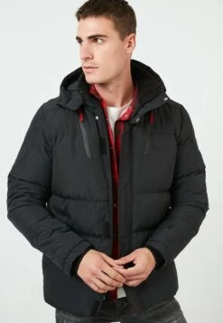 Slim Fit - Winterjas - Black