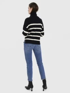 Vero Moda Saba Stripe Ls Highneck Ga Noos - Trui - Black Birchstripes 7 Vero Moda Saba Stripe Ls Highneck Ga Noos - Trui - Black Birchstripes -Modex Winkel 01ffda299cf14e08a0d3056df663dd4a