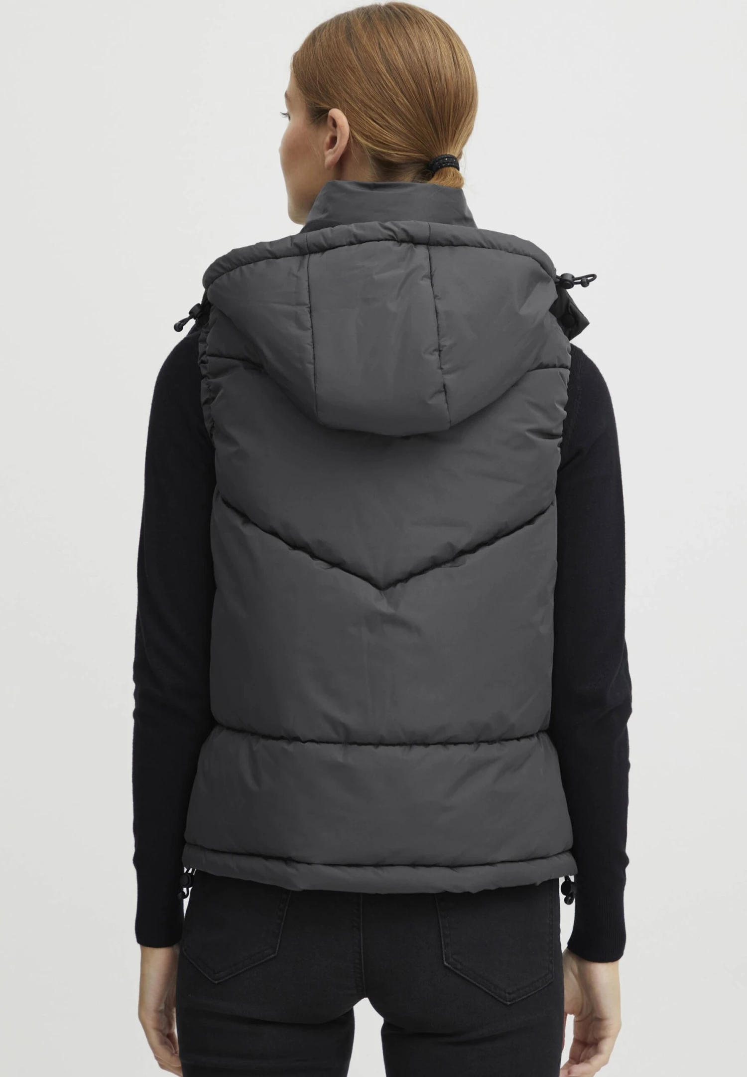 OXMO Ox-Juliette - Bodywarmer - Iron Gate 3 OXMO Ox-Juliette - Bodywarmer - Iron Gate - Afbeelding 3