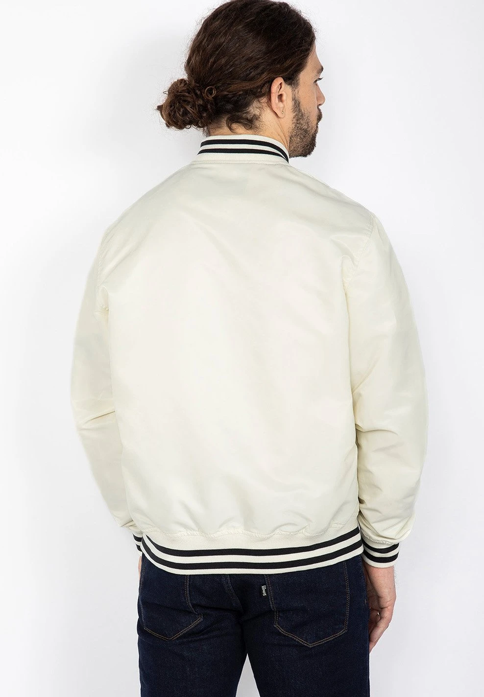 Schott Bomberjacks - Blanc Cassé 3 Schott Bomberjacks - Blanc Cassé - Afbeelding 3
