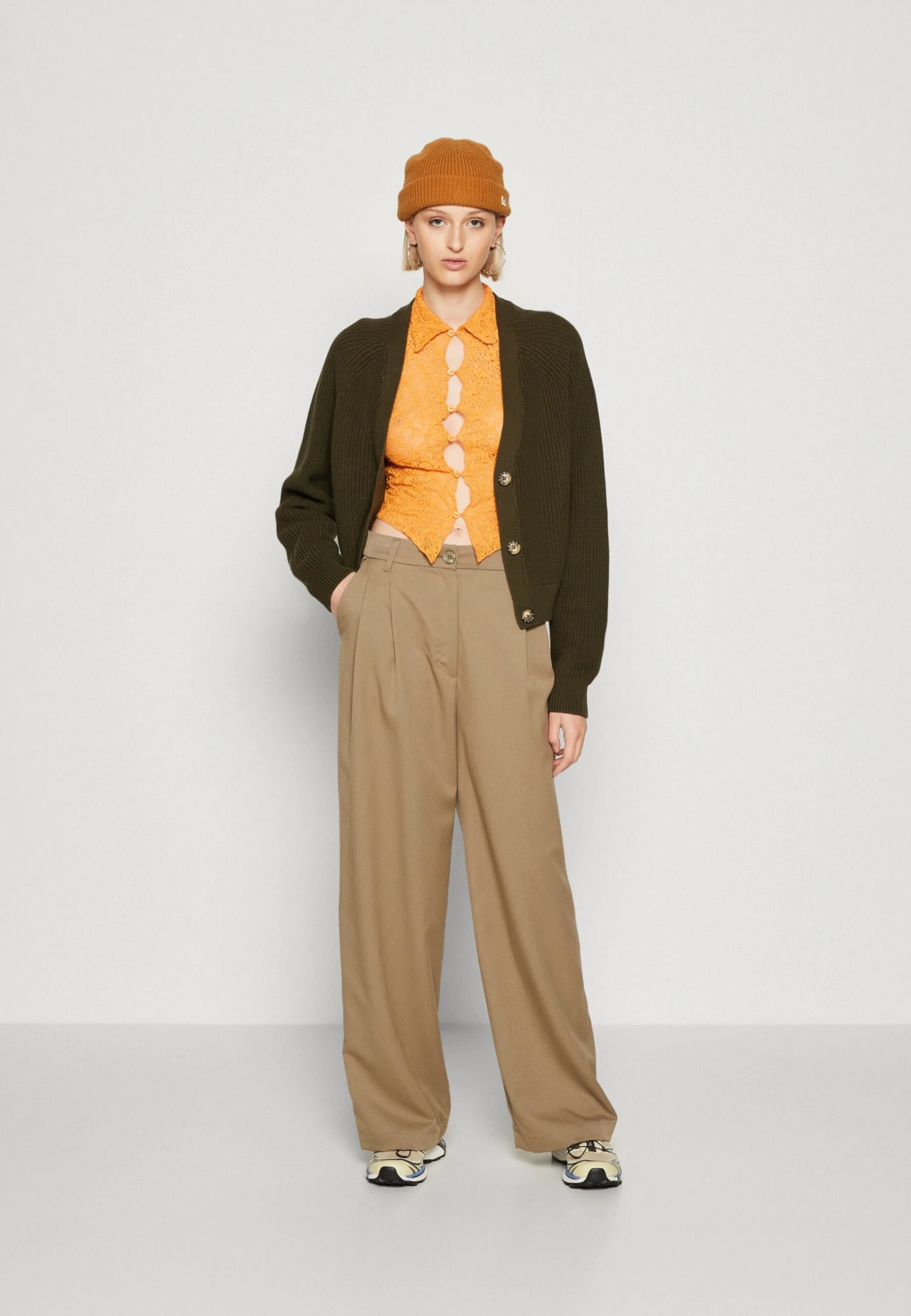 Monki Vest - Green Dark 2 Monki Vest - Green Dark - Afbeelding 2