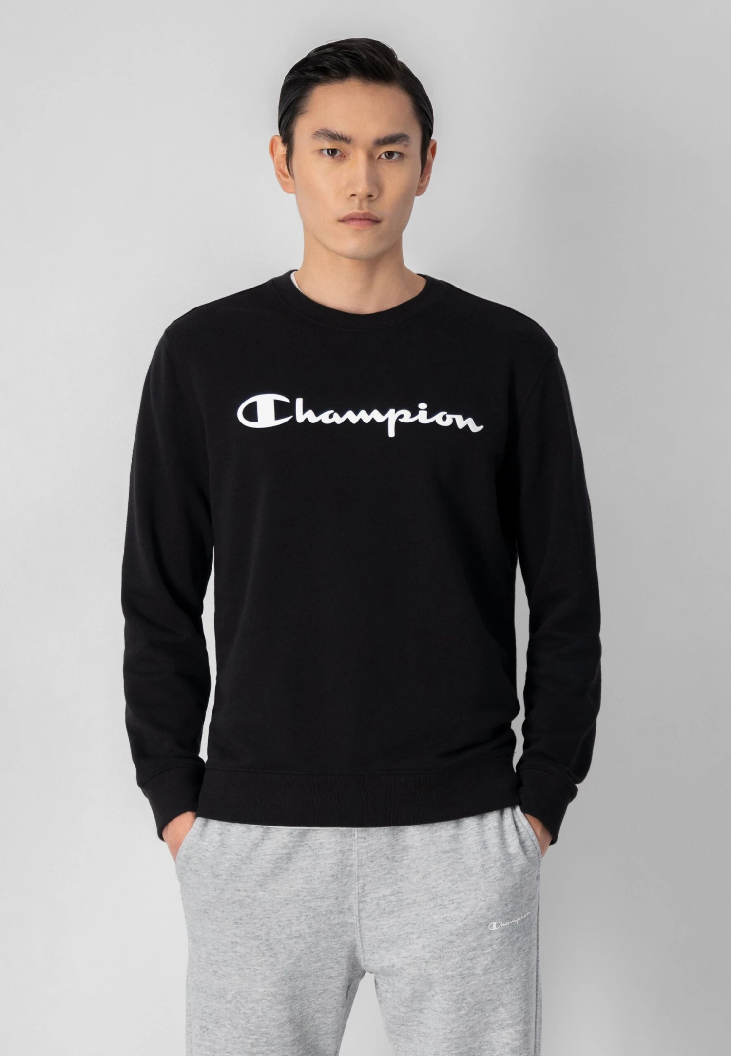 Champion Crewneck American Classics - Sweater - Black 1 Champion Crewneck American Classics - Sweater - Black