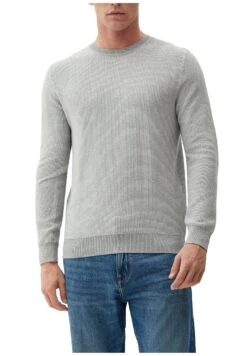 S.Oliver Mit Two Tone Muster - Trui - Graphit -Modex Winkel 05774d050a6349858f2d543abb96a4be