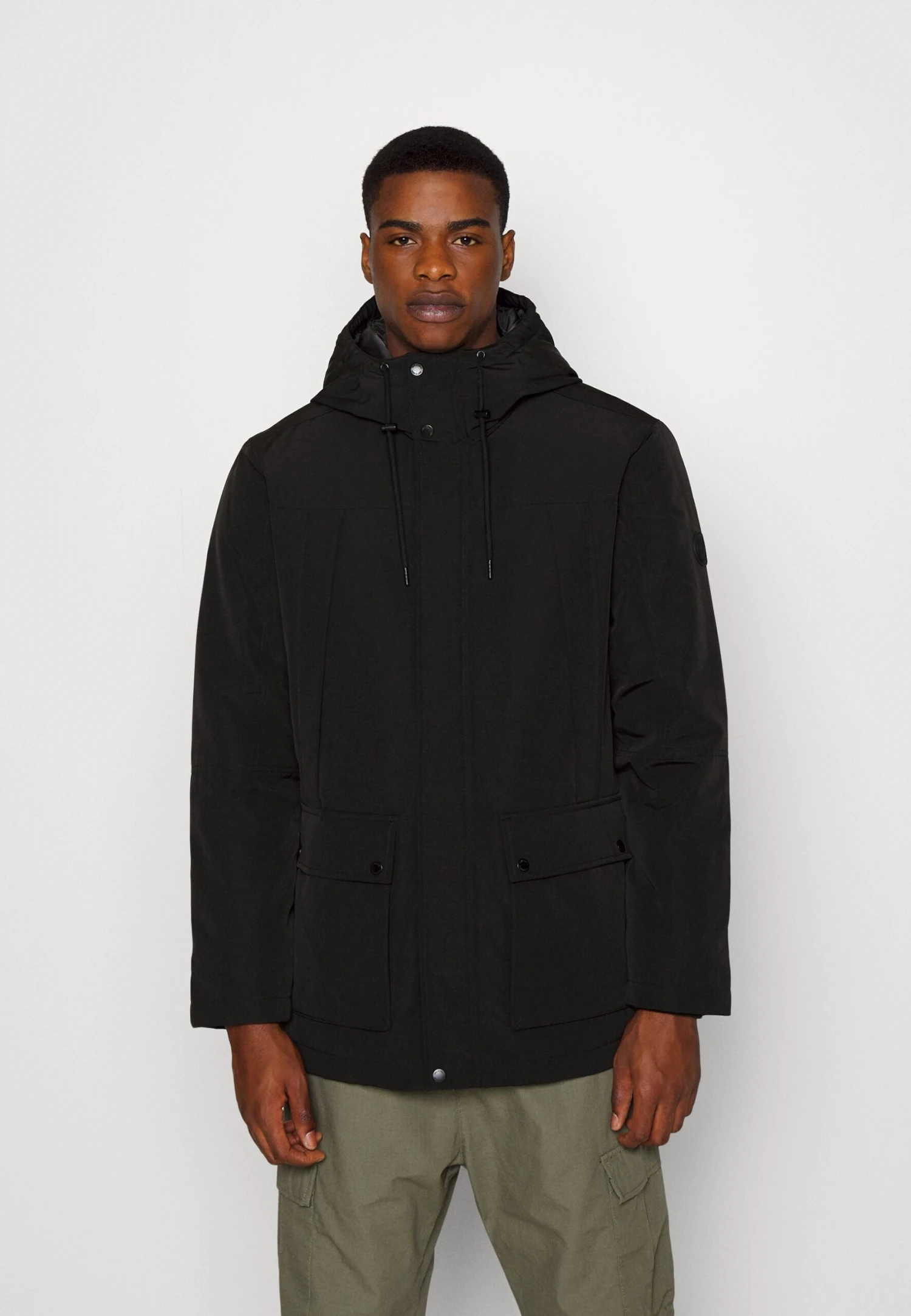 Only & Sons Onsjayden - Parka - Black 1 Only & Sons Onsjayden - Parka - Black