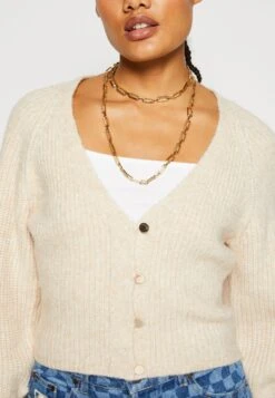 ONLY Onlallie Life Short Cardigan - Vest - Pumice Stone Melange -Modex Winkel 0726699151194939a28e1039f5d30523