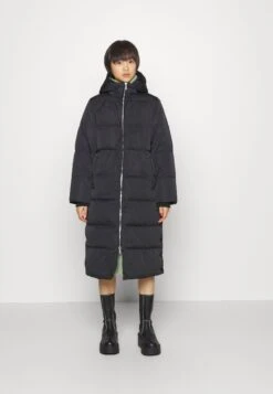 Yaspuffa Long Coat - Donsjas - Black