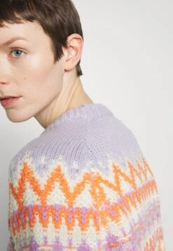 Fairisle Coach Ski- Trui - Lilac -Modex Winkel 0779d0b44ad74979bfb1fdb9f0b567c1