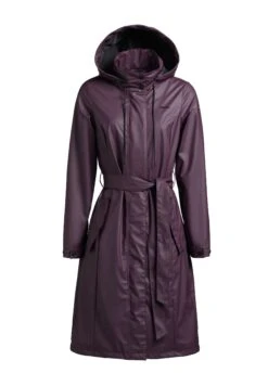 Khujo Mantel Glenna2 - Trenchcoat - Lila -Modex Winkel 078961eea5ed4d34a308792a7162f257
