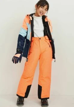 Skibroek - Neon Orange