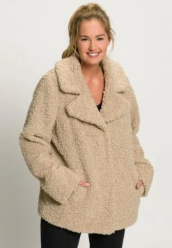 Ulla Popken Winterjas - Beige