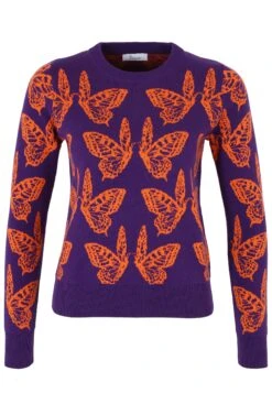 Mit Schmetterlings Motiv - Trui - Lila 8 Mit Schmetterlings Motiv - Trui - Lila -Modex Winkel 0a4302316bce4a93a364a05fc118687a