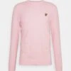 Lyle & Scott Crew Neck Jumper - Trui - Light Pink