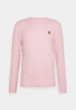 Lyle & Scott Crew Neck Jumper - Trui - Light Pink