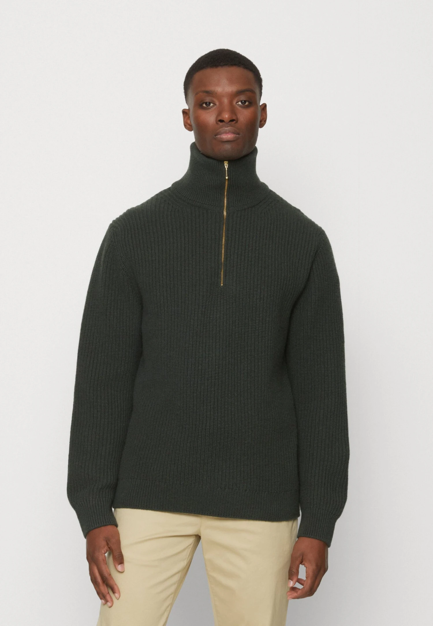 Nudie Jeans August - Trui - Zip 1 Nudie Jeans August - Trui - Zip