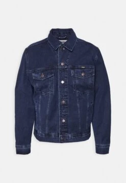Wrangler Authentic Jacket - Spijkerjas - Coalblue Stone