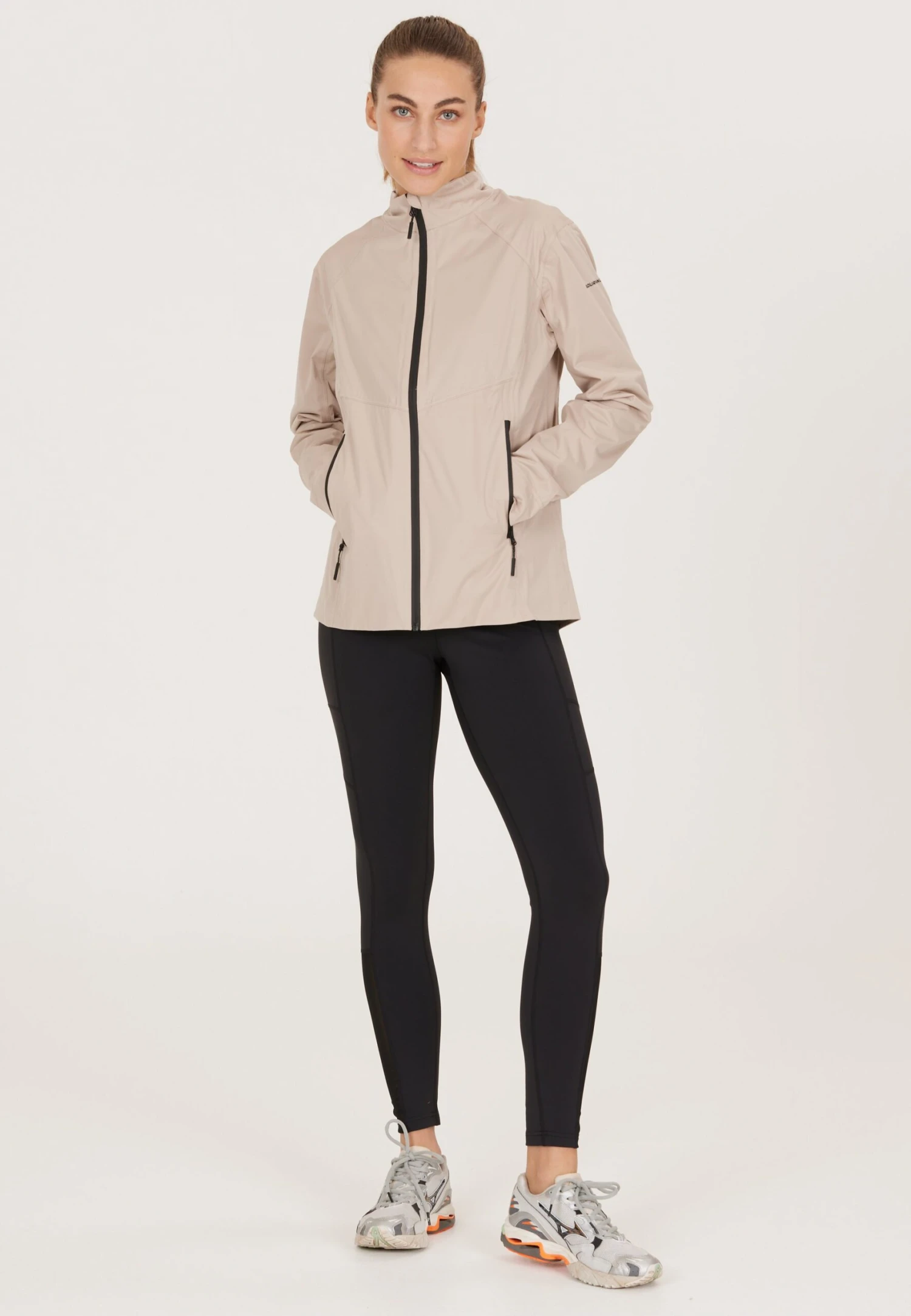 Endurance Kommy - Regenjas - Taupe 2 Endurance Kommy - Regenjas - Taupe - Afbeelding 2