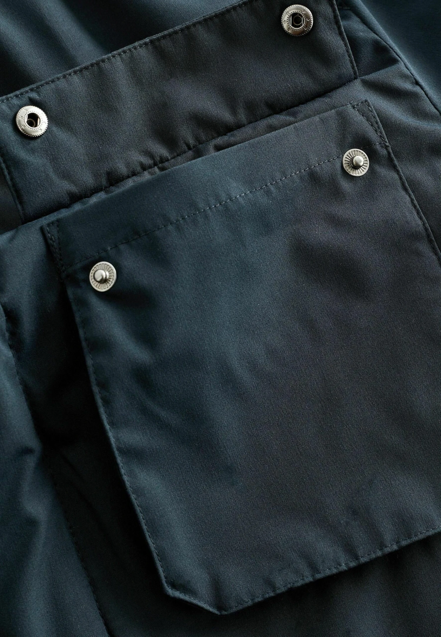Next Four Pocket Funnel Neck Standard - Parka - Navy Blue 6 Next Four Pocket Funnel Neck Standard - Parka - Navy Blue - Afbeelding 6