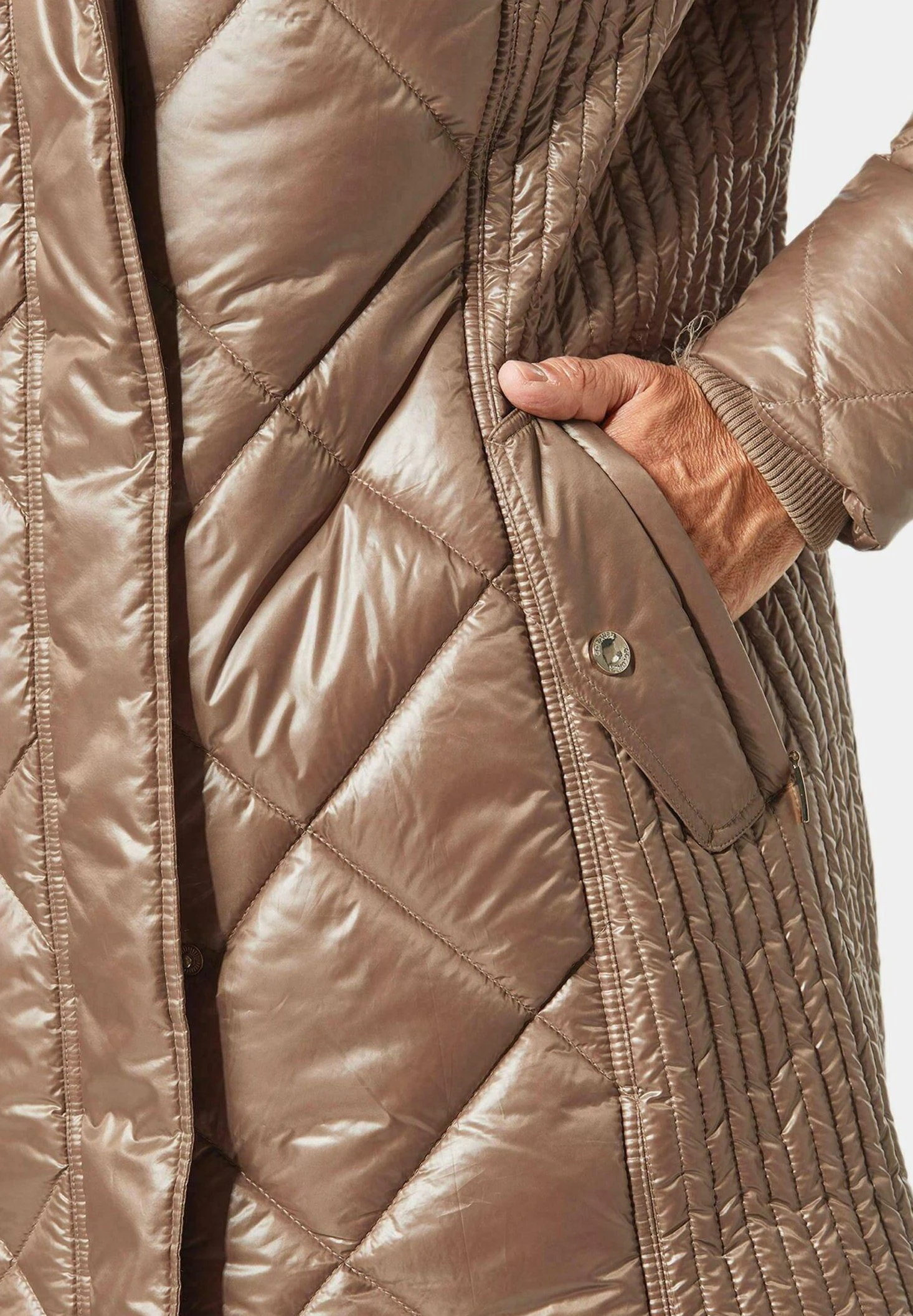 GOLDNER Winterjas - Camel 4 GOLDNER Winterjas - Camel - Afbeelding 4