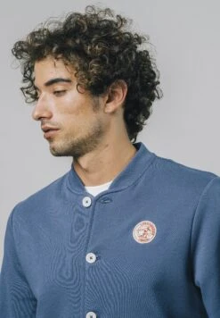 Brava Fabrics Tokio Baseball Club- Vest - Blue -Modex Winkel 1075a9d4da2e4dc28c86f8f193ca6176