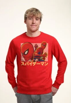 Marvel Spider-Man Classic Spidey Japan - Sweater - Red -Modex Winkel 10b1e2b4a48e4cbb93c6989f4fe4306d