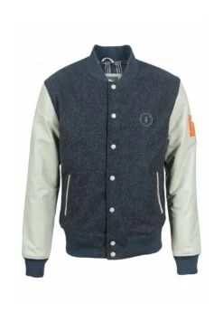 LE TEMPS DES CERISES Teddy Liv - Leren Jas - Anthracite Grey