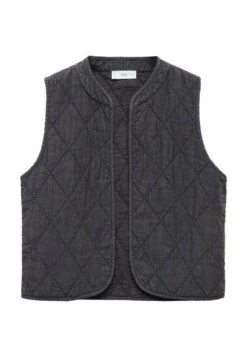 Mango Kids Mahal - Bodywarmer - Anthrazit -Modex Winkel 12781d465a4d4ea5b2d531b74ab587bd