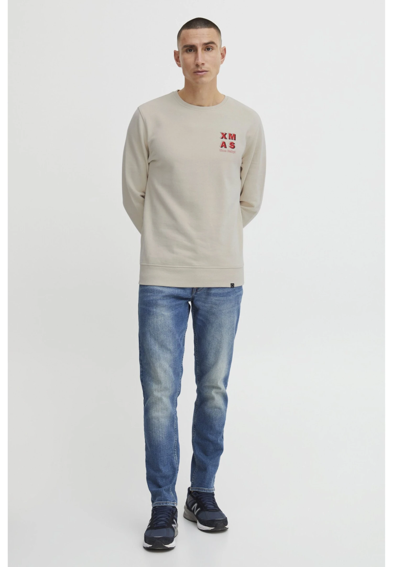 Prmanfred - Sweater - Oyster Gray 2 Prmanfred - Sweater - Oyster Gray - Afbeelding 2