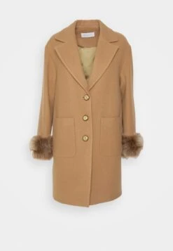 Maggi Car Coat Short With Cuffs - Halflange Jas - Honey/Camel -Modex Winkel 136421bd2c2a4626a5af9d1612f5f839