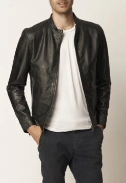 LE TEMPS DES CERISES Liroy - Leren Jas - Black 6 LE TEMPS DES CERISES Liroy - Leren Jas - Black -Modex Winkel 13b41f25713645bfbfc150e59843cb05