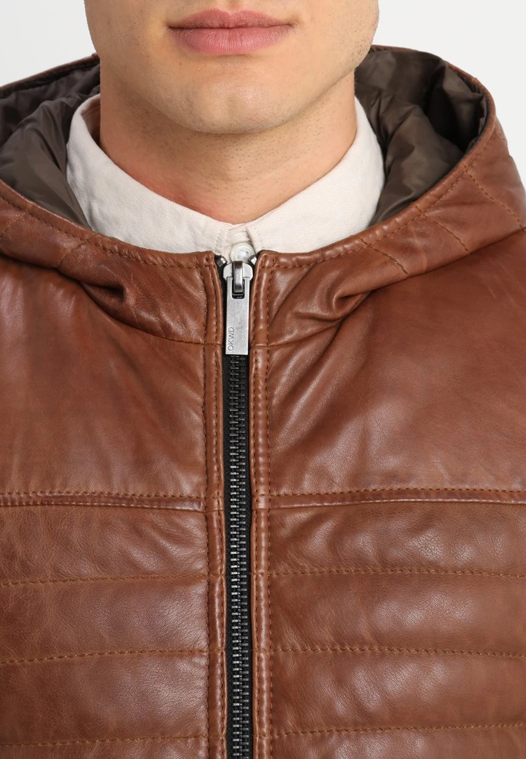 Oakwood Aurellien- Leren Jas - Brown 4 Oakwood Aurellien- Leren Jas - Brown - Afbeelding 4