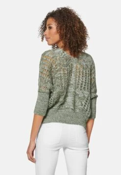 Mit Alpaka-Anteil - Trui - Dunkelolivgrün Wollweiß -Modex Winkel 1573846f544c43c09aad47bd9f7087fd