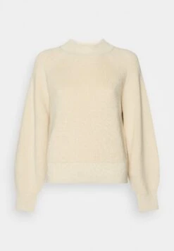 Marc O'Polo Longsleeve Small Stand-Up Collar - Trui - Chalky Sand
