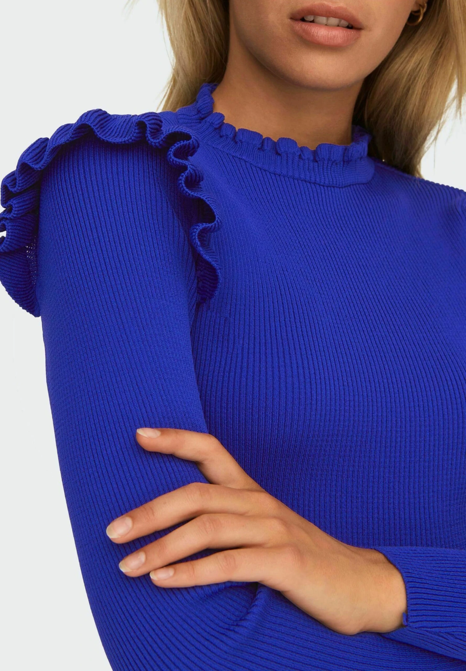 ONLY Mit Langen Ärmeln Gerüschter - Trui - Surf The Web 4 ONLY Mit Langen Ärmeln Gerüschter - Trui - Surf The Web - Afbeelding 4