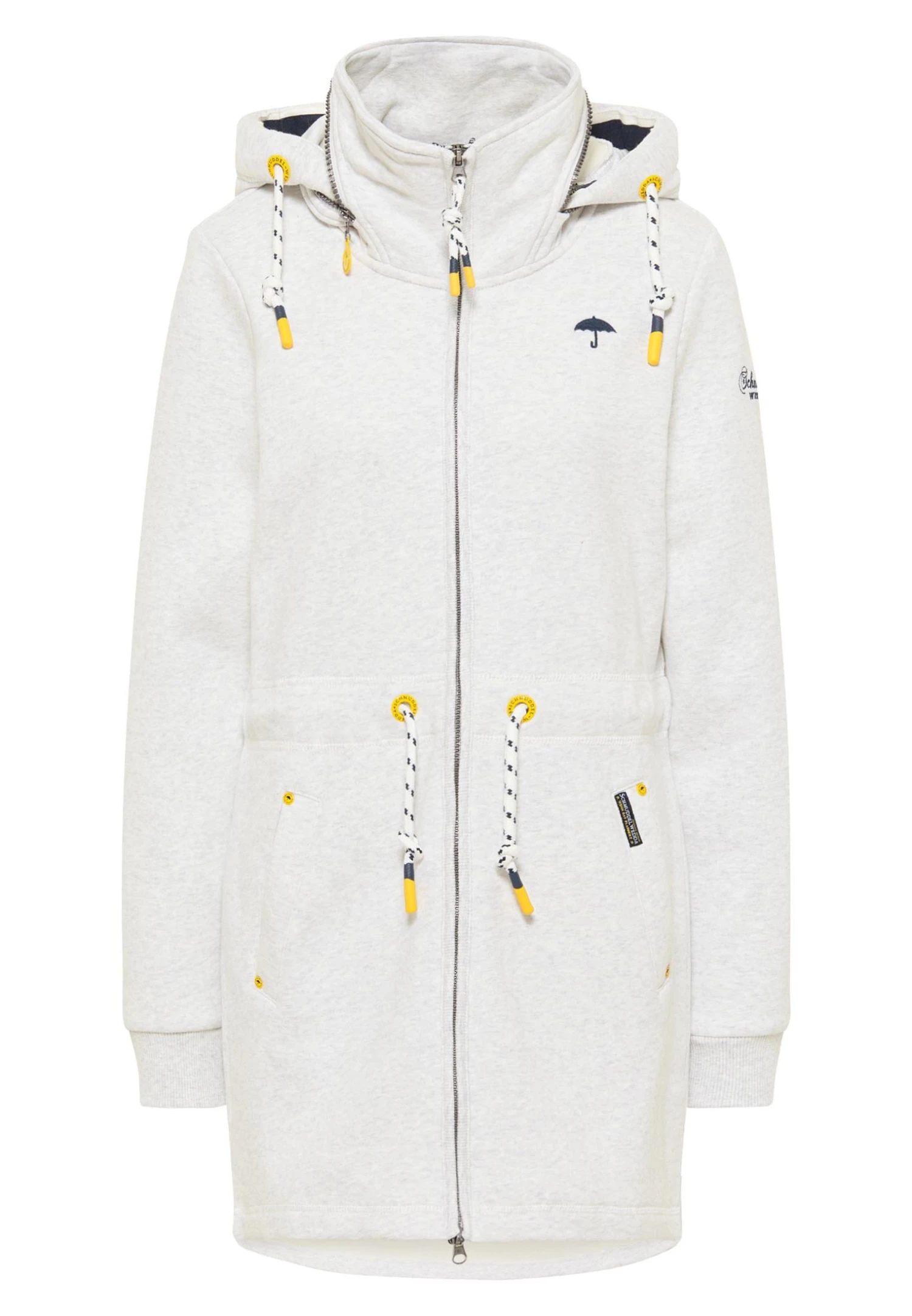 Schmuddelwedda Parka - Wollweiss Melange 5 Schmuddelwedda Parka - Wollweiss Melange - Afbeelding 5