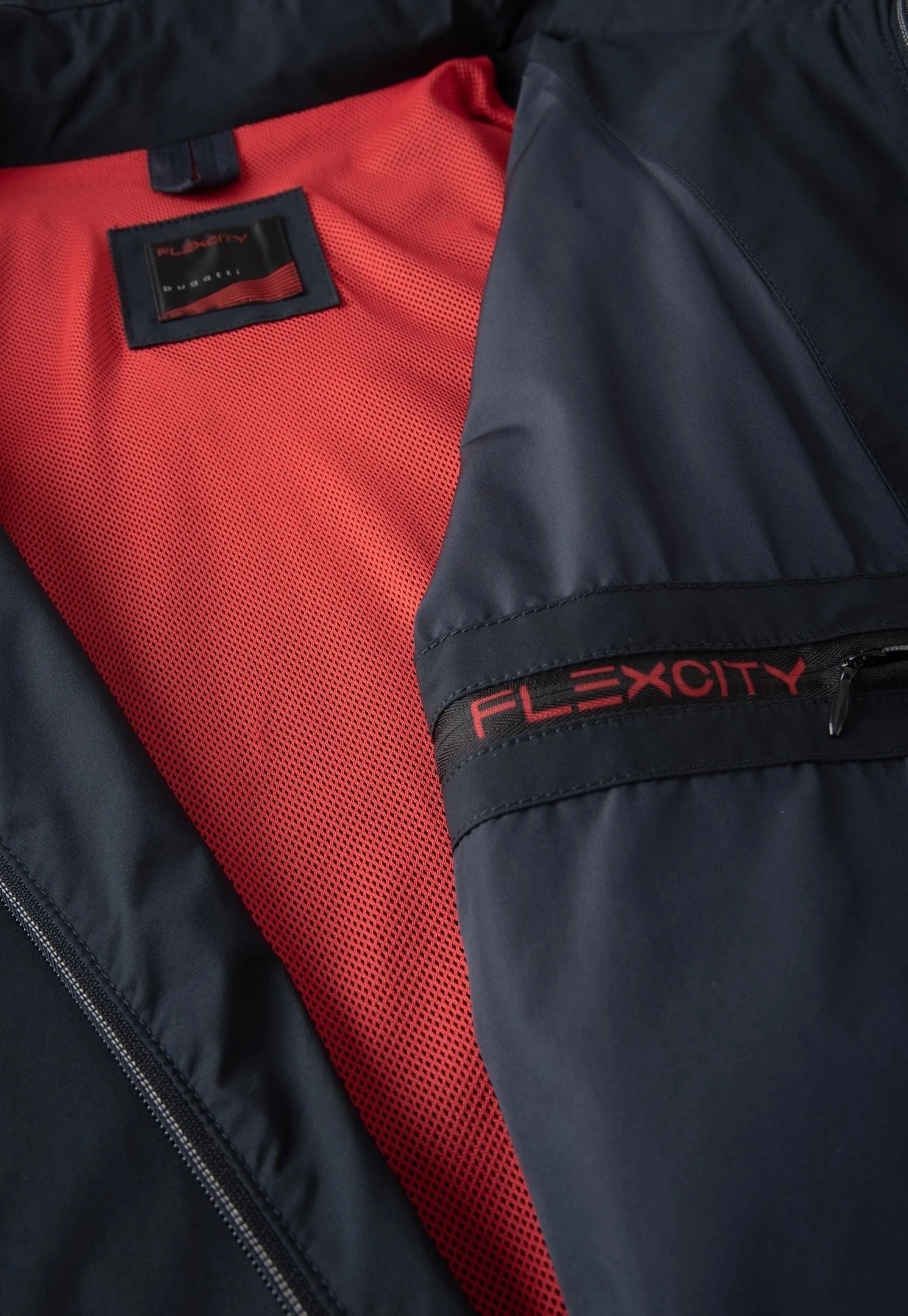 Bugatti Flexcity - Jas - Marine 7 Bugatti Flexcity - Jas - Marine - Afbeelding 7