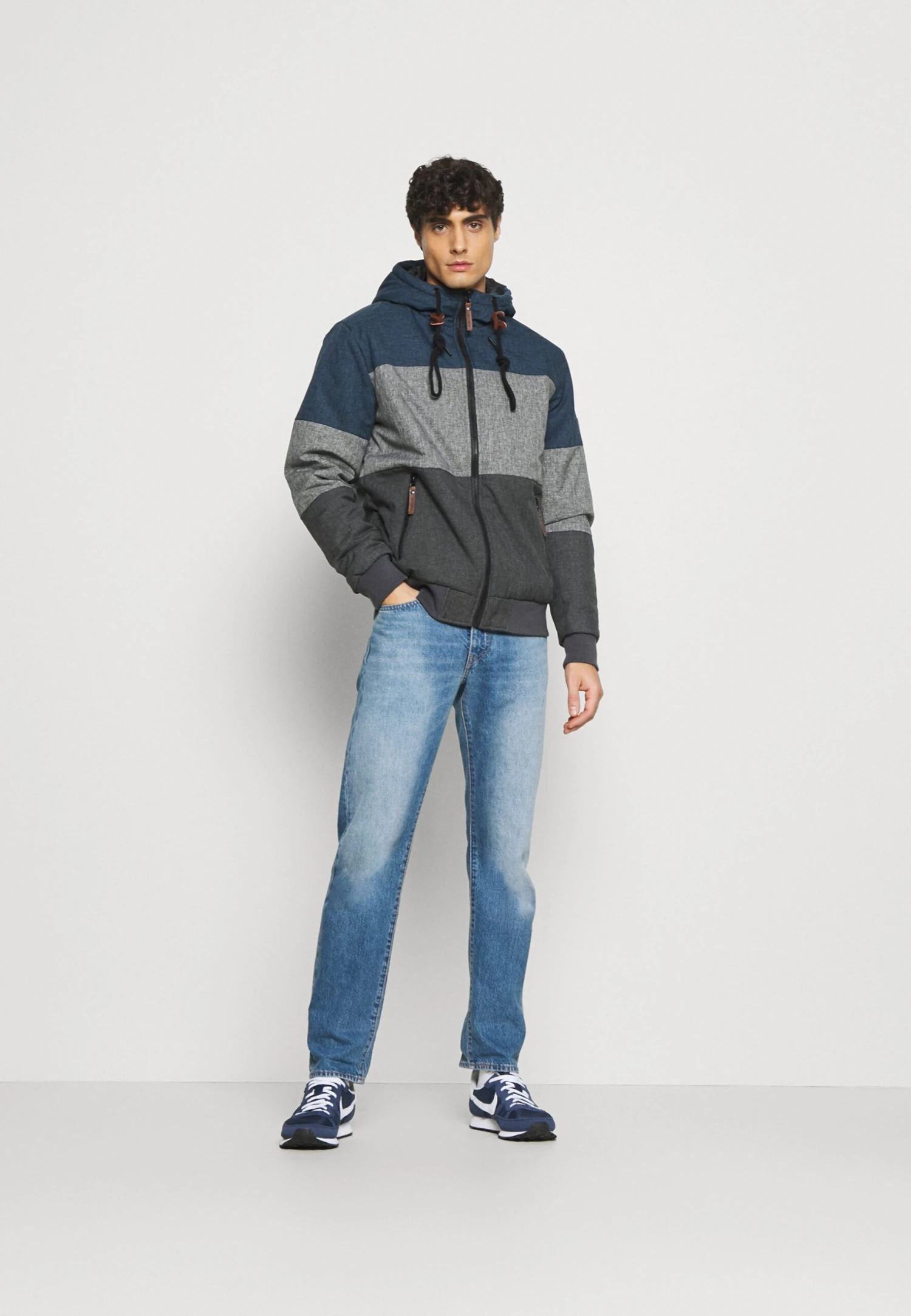 Indicode Jeans Idhannibal - Winterjas - Navy 2 Indicode Jeans Idhannibal - Winterjas - Navy - Afbeelding 2