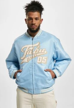 FUBU Varsity Reversible - Bomberjacks - Lightblue Creme Sand -Modex Winkel 1873335feea845b4a7c3afc2c3d125af