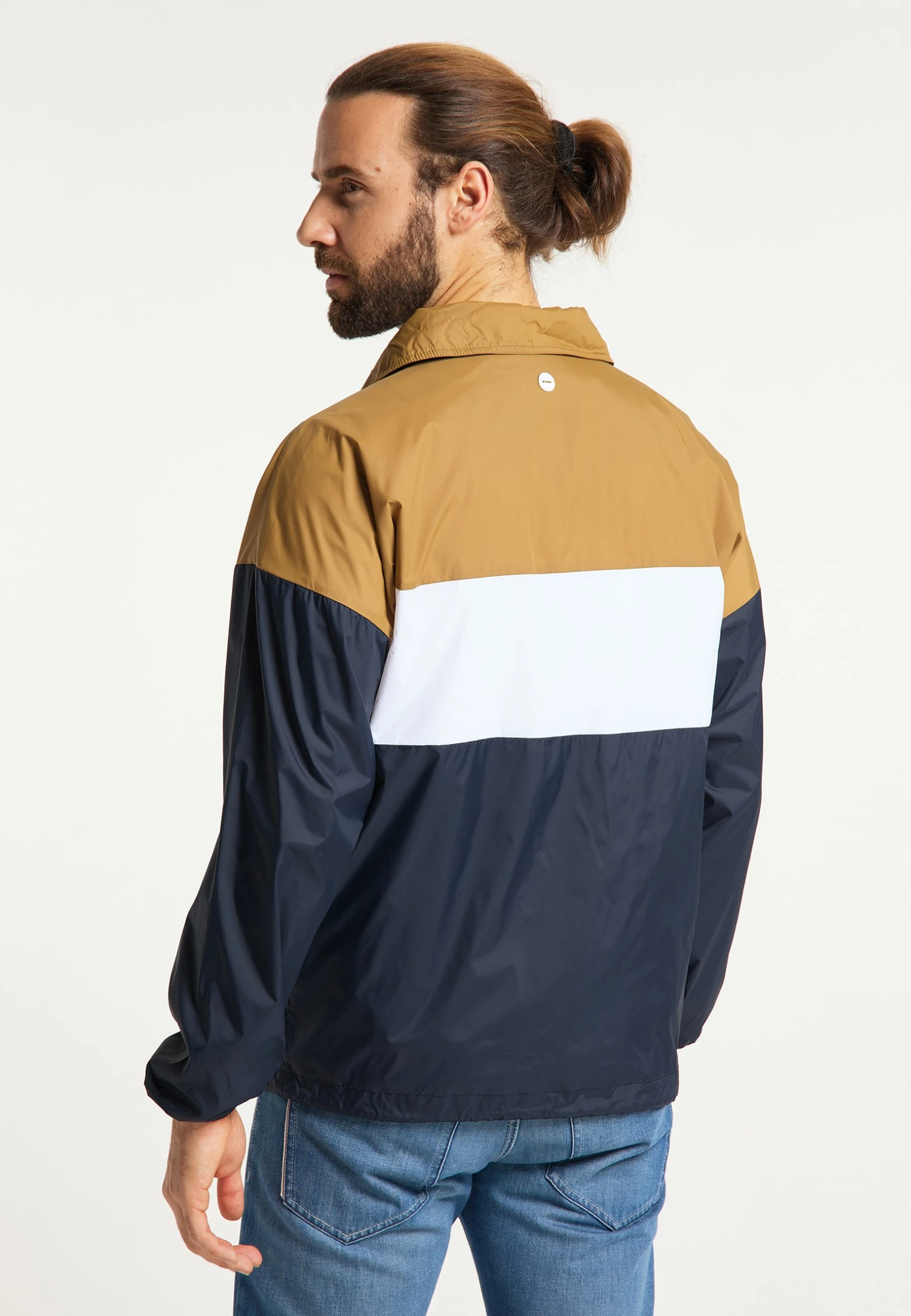 Dreimaster Boundry - Lichte Jas - Dunkelsand Nachtblau 3 Dreimaster Boundry - Lichte Jas - Dunkelsand Nachtblau - Afbeelding 3