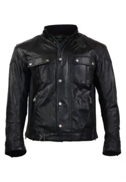 Milan - Leren Jas - Schwarz