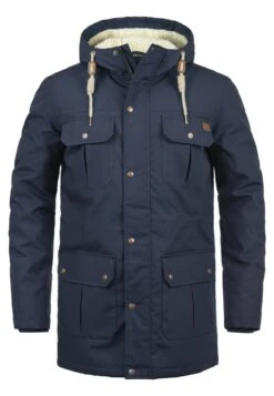 Solid Sdchara - Winterjas - Dark Blue -Modex Winkel 18eeefd882bd47ef9bd2394b25e25145