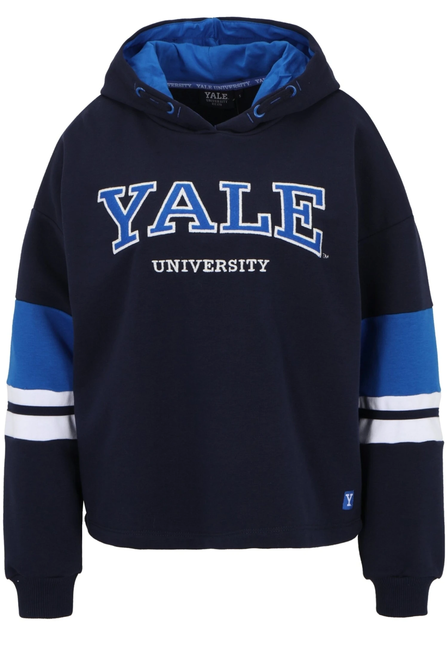 Blocking Yale Original Lizenz - Hoodie - Dunkelblau 5 Blocking Yale Original Lizenz - Hoodie - Dunkelblau - Afbeelding 5