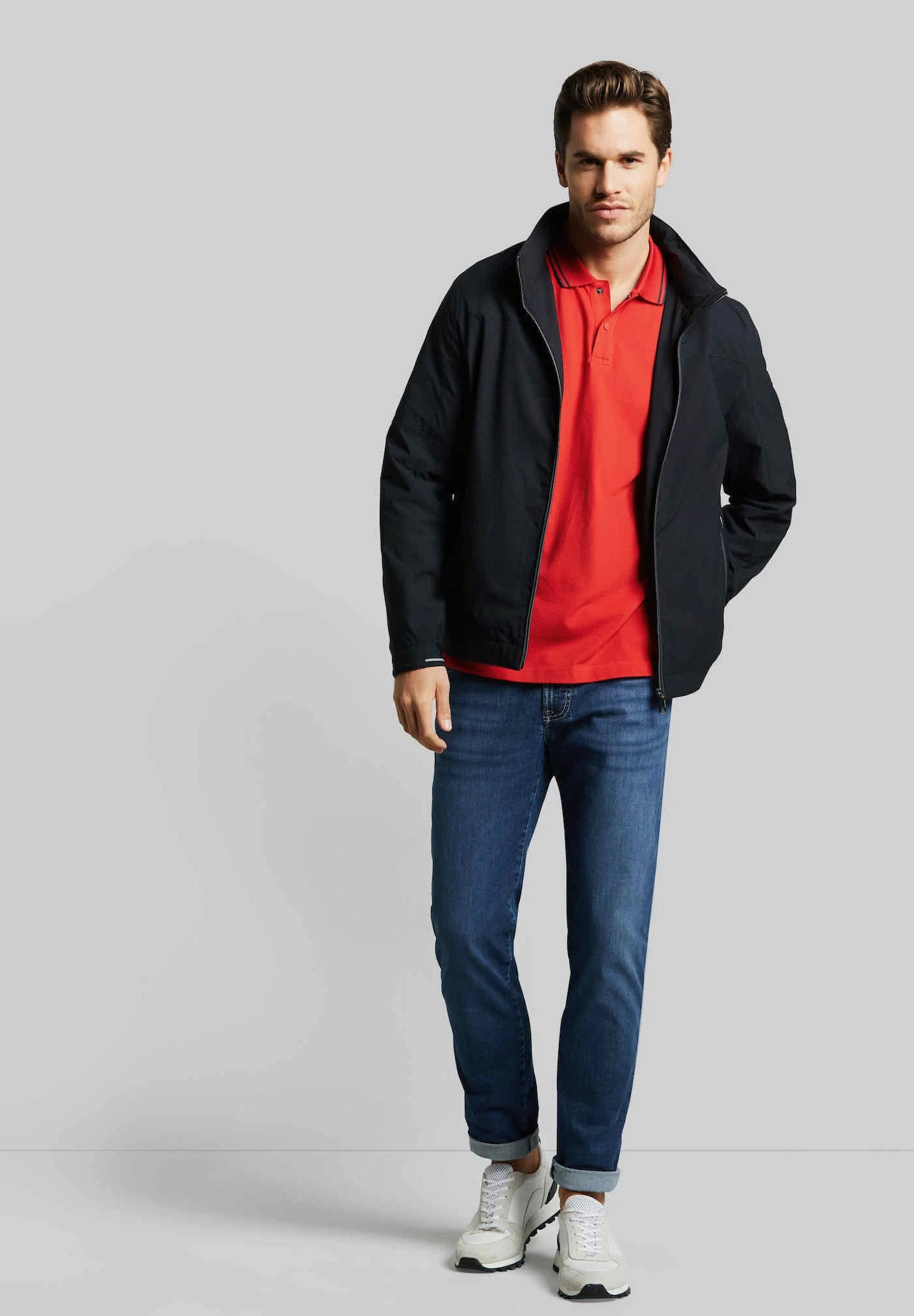 Bugatti Flexcity - Jas - Marine 2 Bugatti Flexcity - Jas - Marine - Afbeelding 2