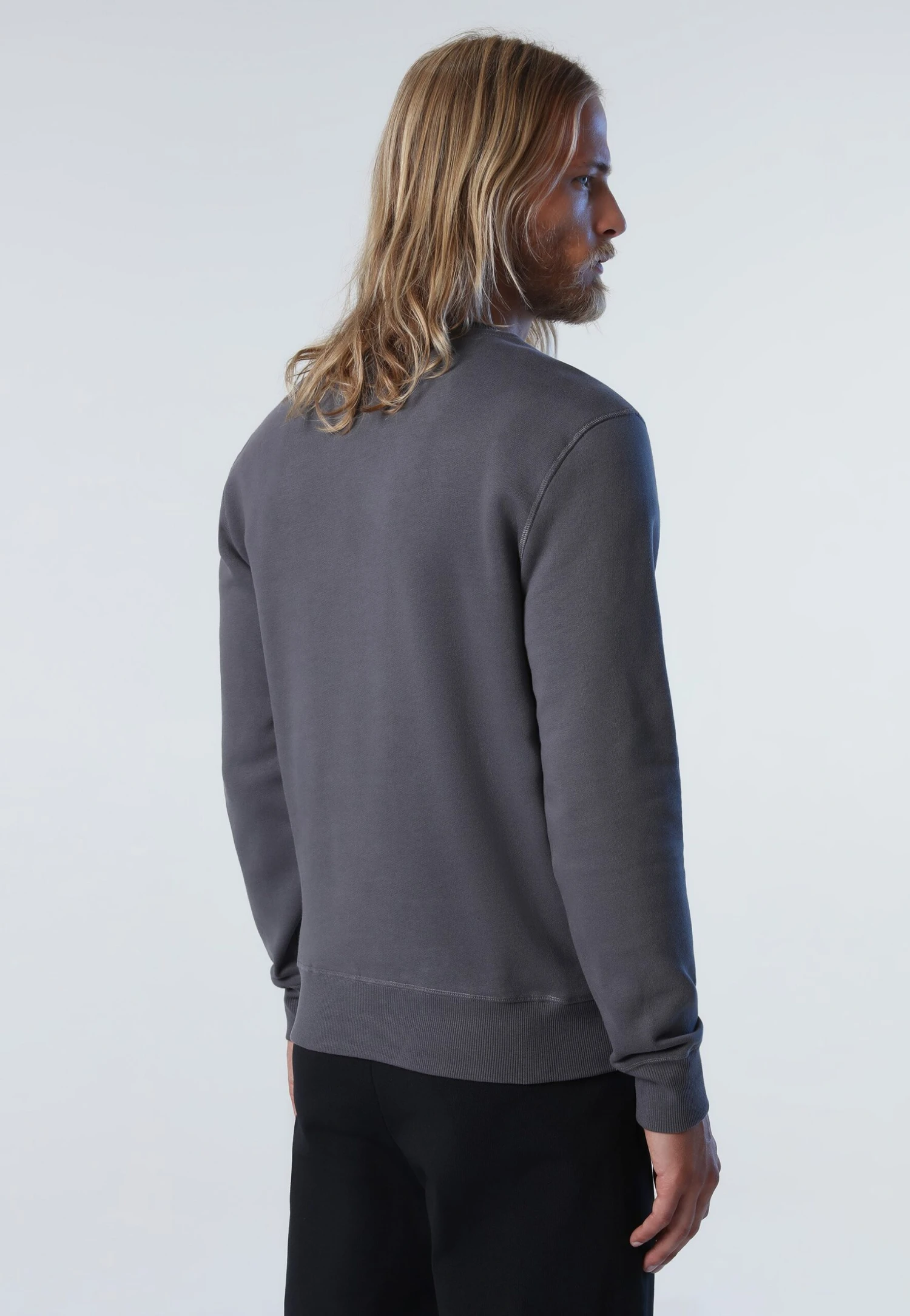 North Sails Mit Schriftzug - Sweater - Asphalt 2 North Sails Mit Schriftzug - Sweater - Asphalt - Afbeelding 2