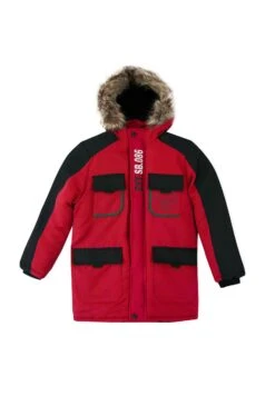 DeFacto Regular Fit - Parka - Red