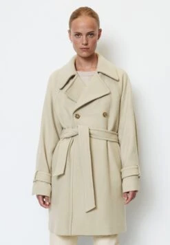 Marc O'Polo Midi Length Details - Trenchcoat - Jonesboro Cream