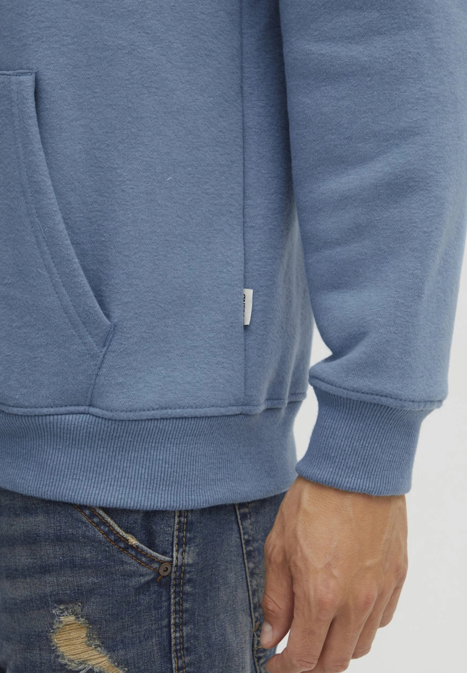Blend Sweater Met Rits - Copen Blue 5 Blend Sweater Met Rits - Copen Blue - Afbeelding 5
