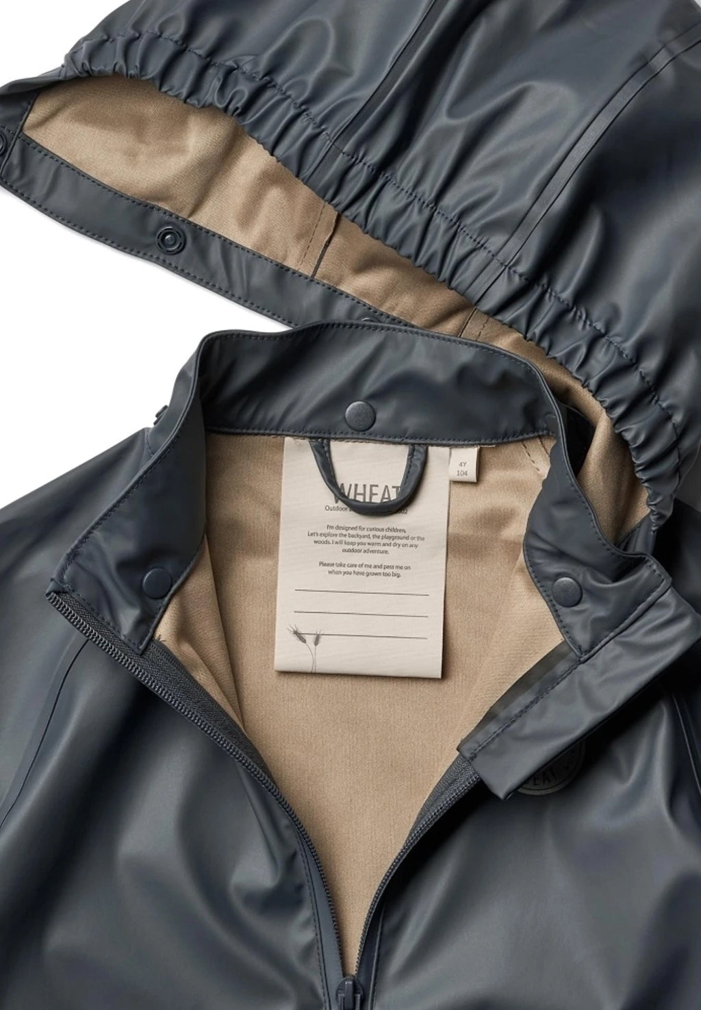 Wheat Set Und Charlie Wasserdicht - Lichte Jas - Ink 5 Wheat Set Und Charlie Wasserdicht - Lichte Jas - Ink - Afbeelding 5