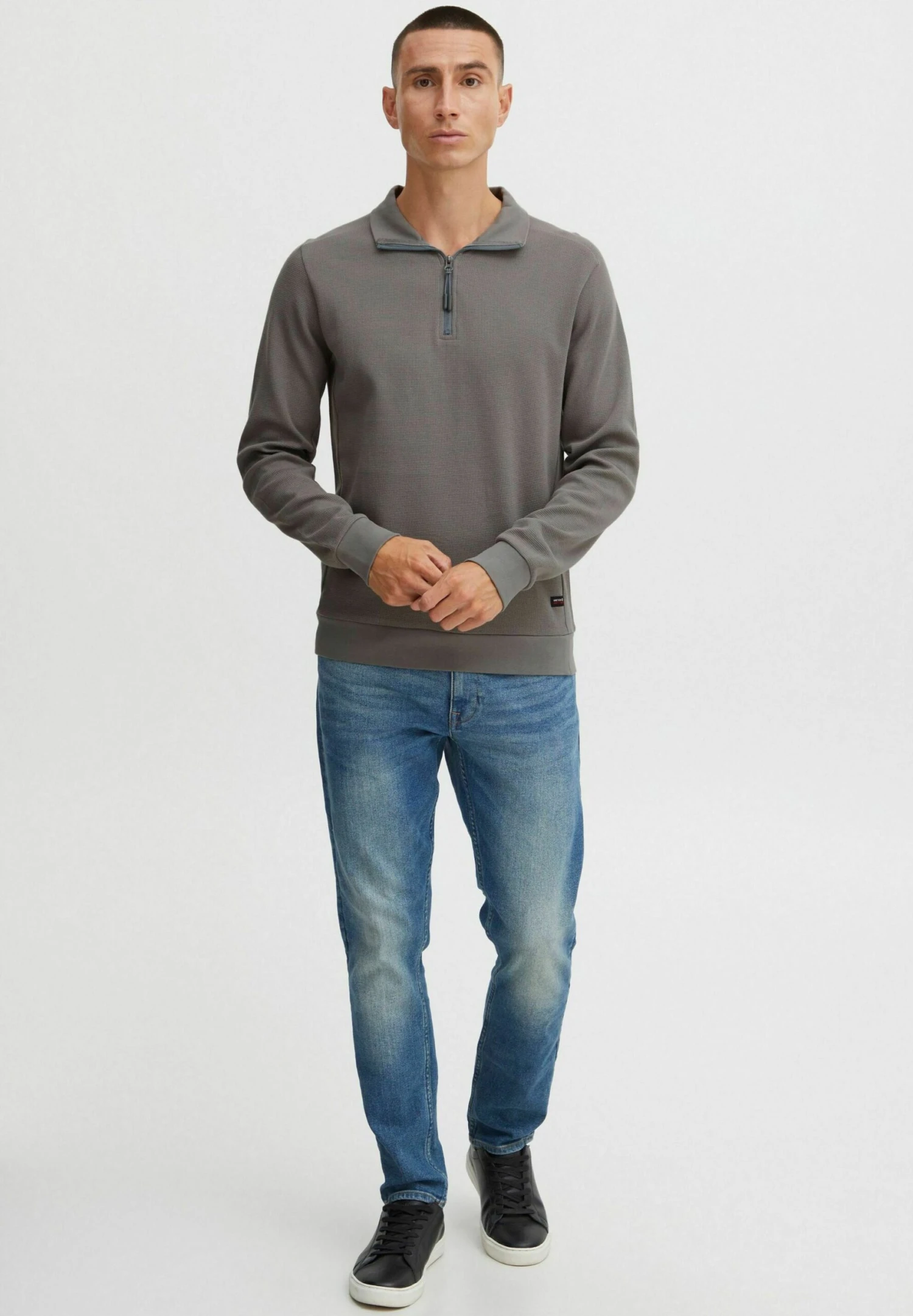 Indicode Jeans Idnadol - Trui - Pewter 2 Indicode Jeans Idnadol - Trui - Pewter - Afbeelding 2